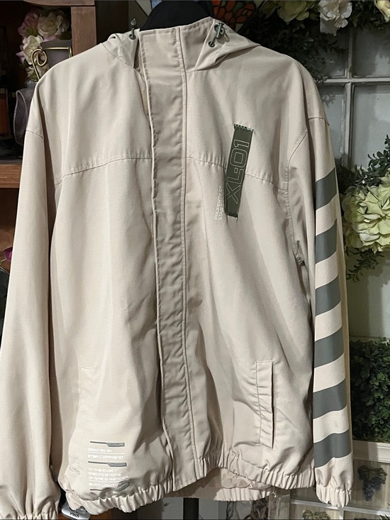 Disney Other - Like New No Tags Disney Store  Beige Hooded  Buzzlighter Windbreaker Size XL.